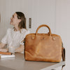 Balvaro Vintage Leather Laptop Briefcase
