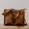 Vintage Rugged Laptop Satchel