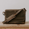 Balvaro Classic 13' Leather Laptop Sling Bag