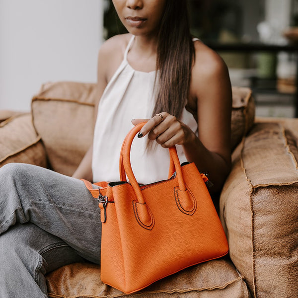 Balvaro Leather Bucket Tote