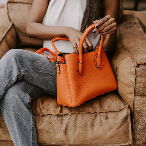 Balvaro Leather Bucket Tote