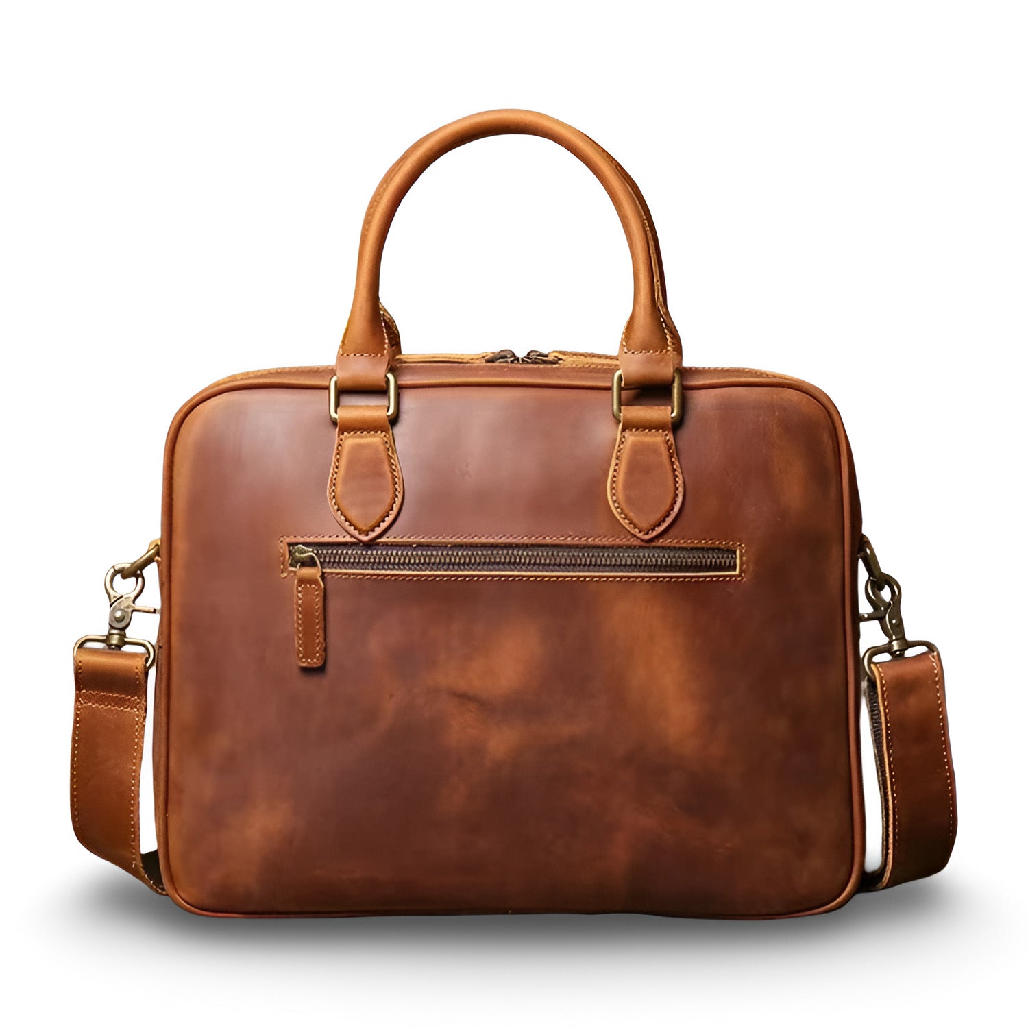 Balvaro Legacy Leather Laptop Bag