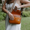 Balvaro Leather Sling Handbag