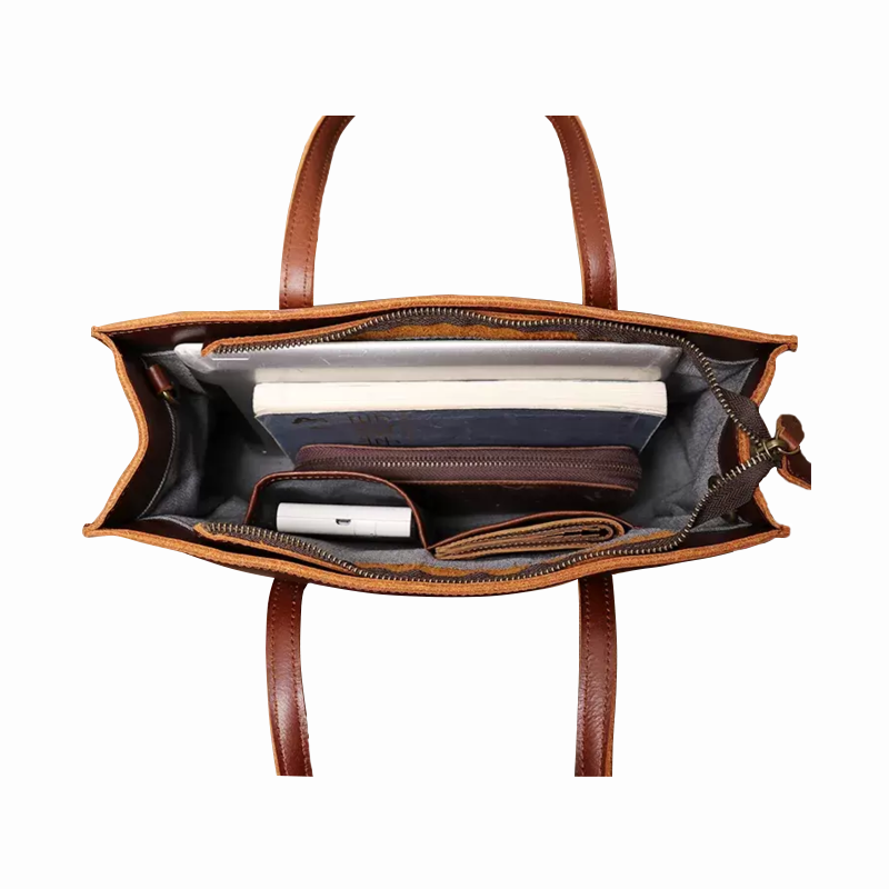 Balvaro Vintage Minimalist Leather Handbag